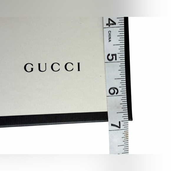 GUCCI 5x7 inch Boxes - Set of 3 - Display or Gift Boxes NEW Black and White - Picture 4 of 5